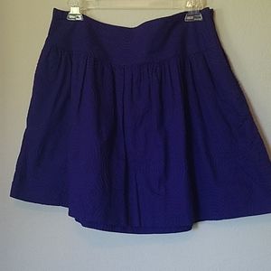 Women's Gap purple skirt with pockets